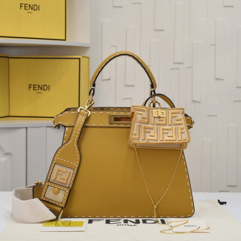 F**di top handle bags